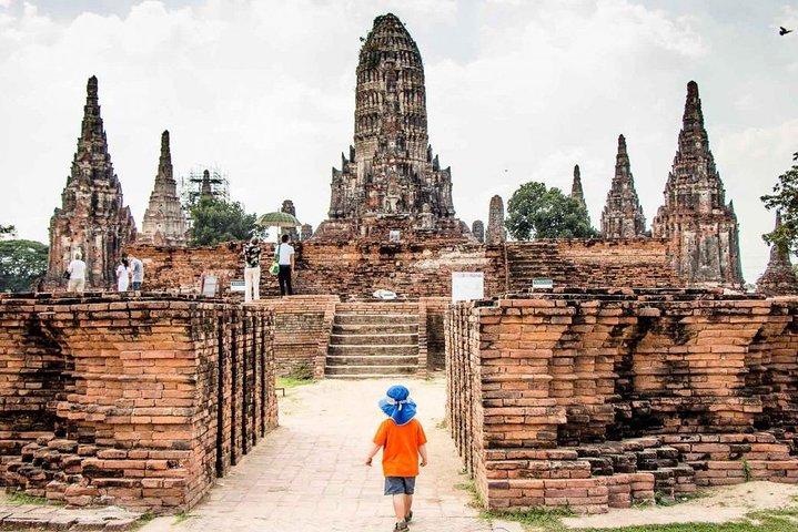 Ayutthaya Sunset Temples Trip from Bangkok with River Boat Ride