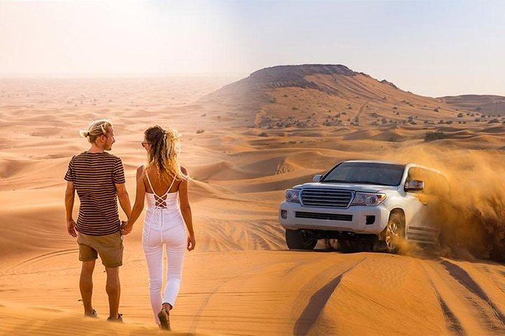 Arabian Night Safari with Camel Ride, Sandboard, BBQ & Live Shows