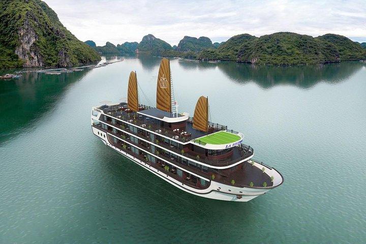 2D1N HaLong - LanHa Bay 5star (Bancony Cabin,Meals,Cave,Kayaking)