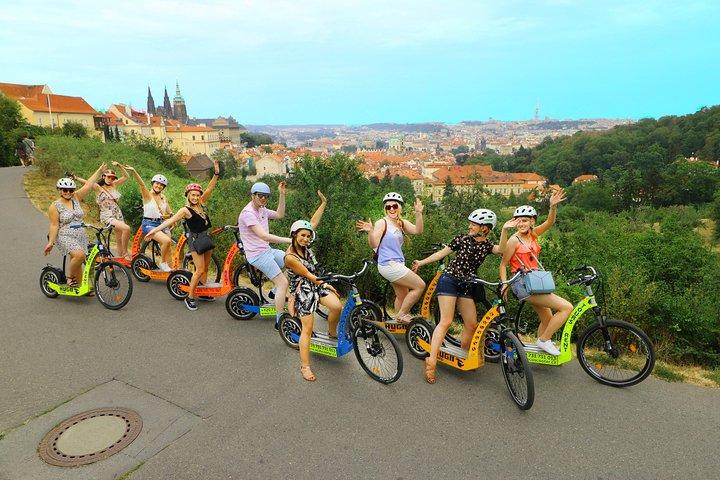 Prague: electric scooter & E-bike guided tour