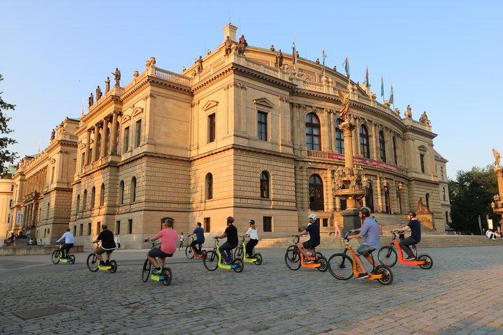 Prague: electric scooter & E-bike guided tour