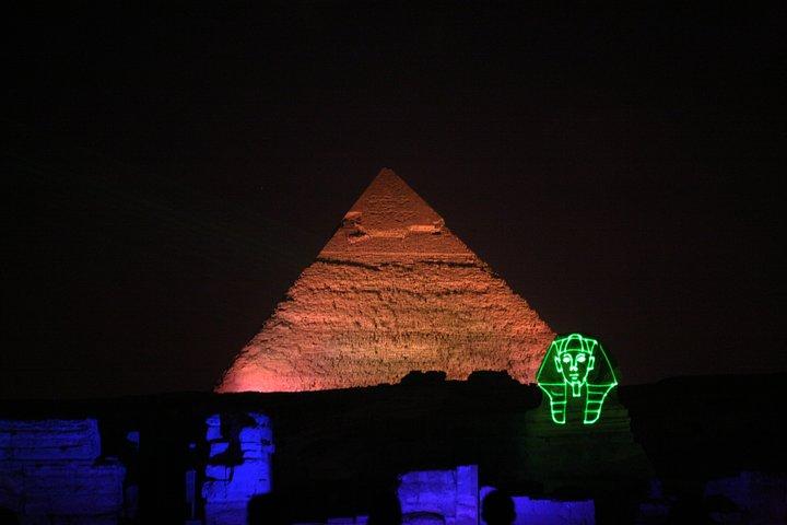 Sound and Light Show at the Pyramids with dinner