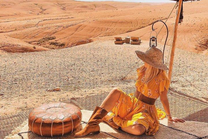 Agafay Desert Day Tour From Marrakech & Berber villages With Camel Ride
