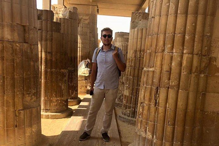 Full day tour to Giza Pyramids, Memphis City , Saqqara and Dahshur.