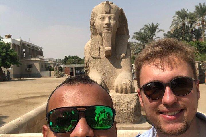 Giza Pyramids, Memphis , Saqqara and Dahshur tour .