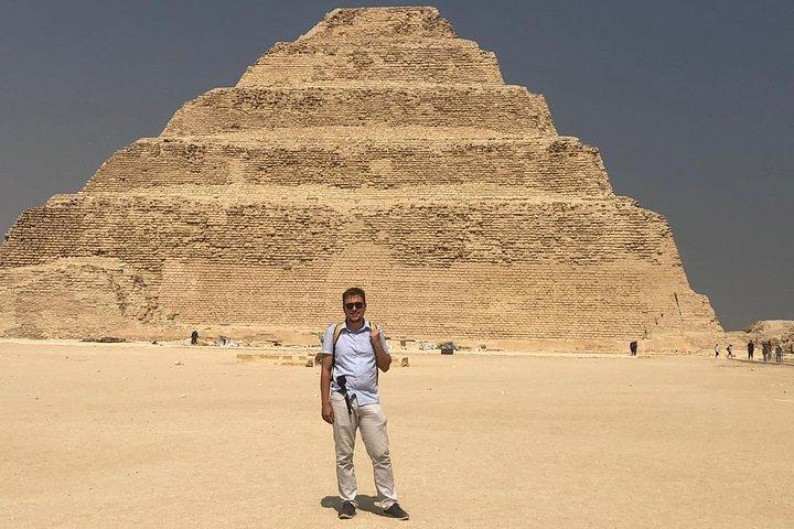 Giza Pyramids, Memphis , Saqqara and Dahshur tour .