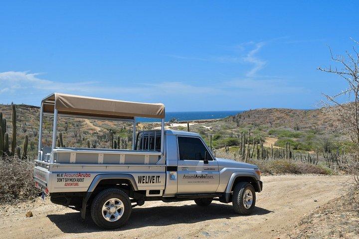 Aruba Private Open-Air Safari Jeep Tour + Arikok and Conchi Pool