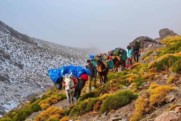 Trekking in High Atlas Mountains 4 days