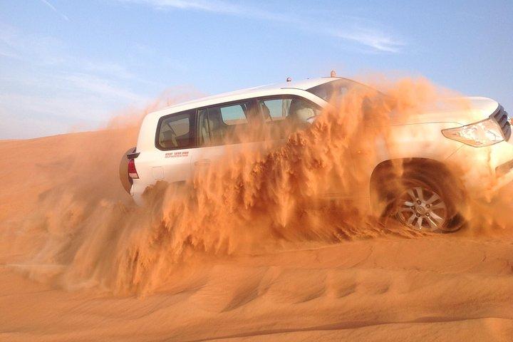 Abu Dhabi Evening Desert Safari with BBQ Dinner and all Camp Activities