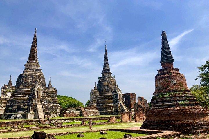 Private Tour : Ayutthaya Sightseeing by Coach return by Cruise