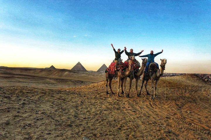 Sunset Camel Ride at Giza Pyramids Egypt Tours & Travel Planner