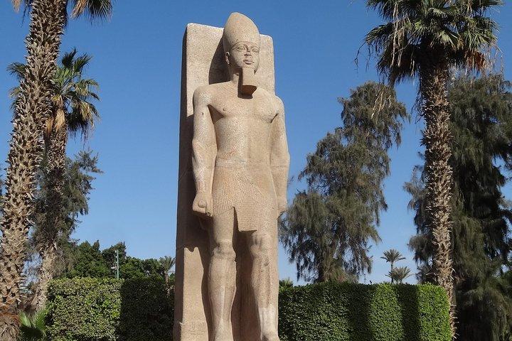 Best Giza Saqqara and Memphis Guided Day Tour from Cairo