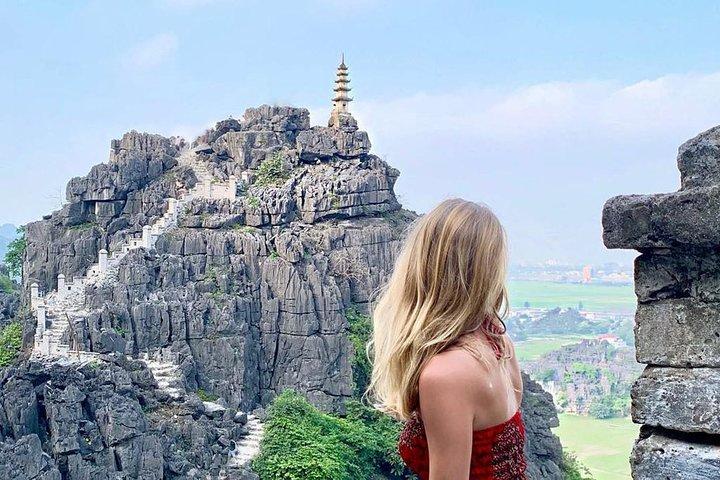 Ninh Binh Hoa Lu Tam Coc Mua Cave Boat & Bike Day trip from Hanoi: best selling