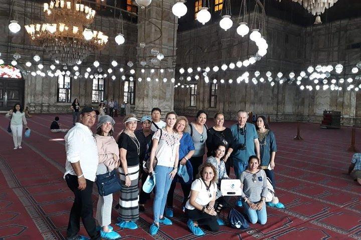 Day Tour Memphis Sakkara Citadel and Mohamed Ali Mosque from Giza