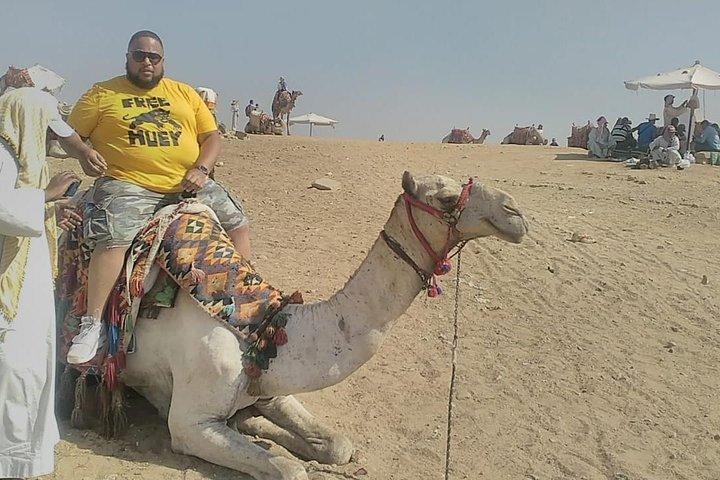 8-Hour Private Tour Giza Pyramids , Memphis & Saqqara, Camel ride and lunch
