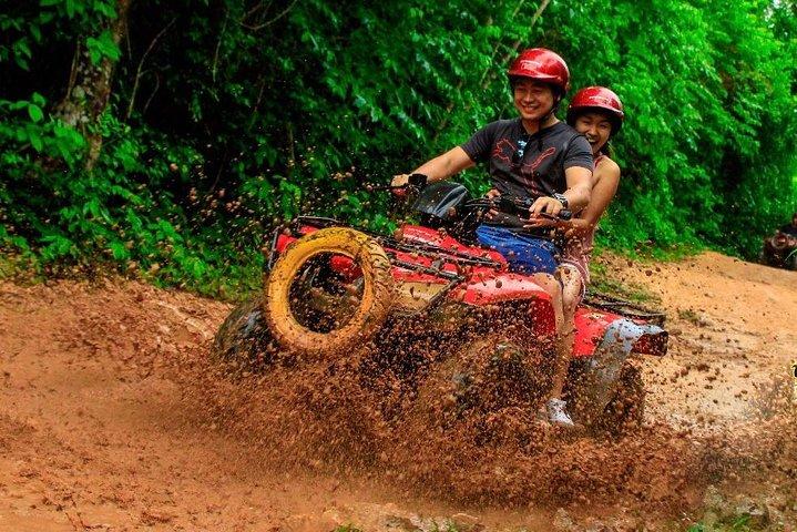 ATV Jungle Ride, Cenote & Ziplines! Roundtrip - Playa Del Carmen