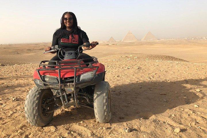 Private Safari Quad Bike & Camel Ride Giza pyramids &lunch