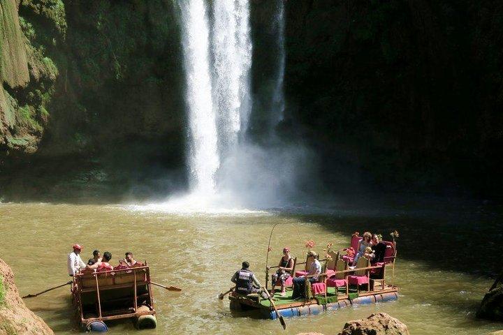 Marrakech: Ouzoud Waterfalls Guided Day Trip with Boat Ride