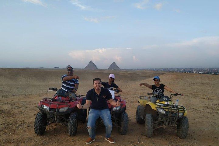 Desert Safari by Quad Bike Around Pyramids