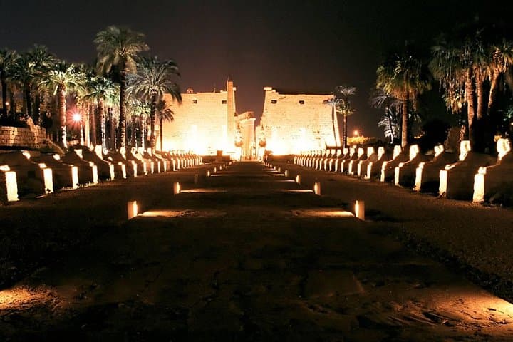 Luxor Sound and Light Show at Karnak Temple
