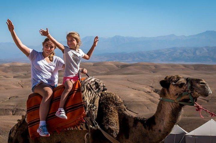 Sunset Camel Ride In Desert From Marrakech