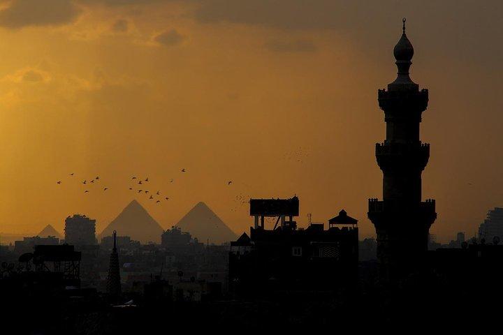 Cairo by Night Tour to EL Azhar Park- Nile Felluca -Khan el Khalili with Dinner