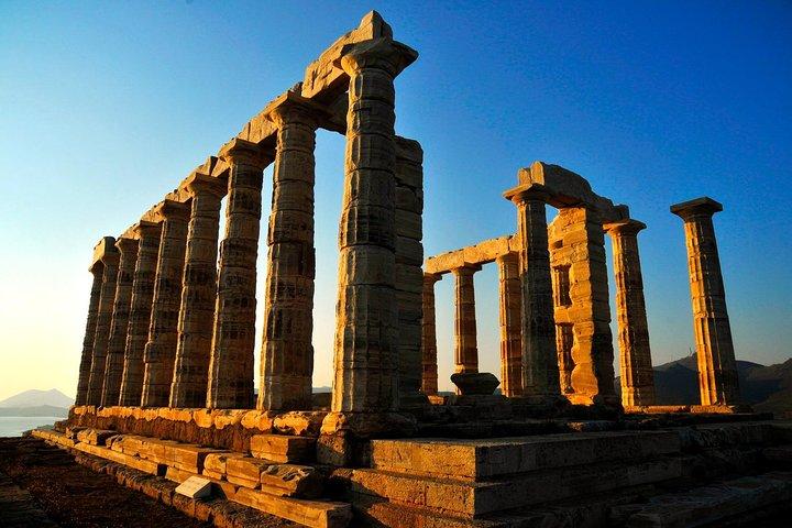 Cape Sounio, Poseidon Temple (5 hours). Day or Evening/ Sunset tour
