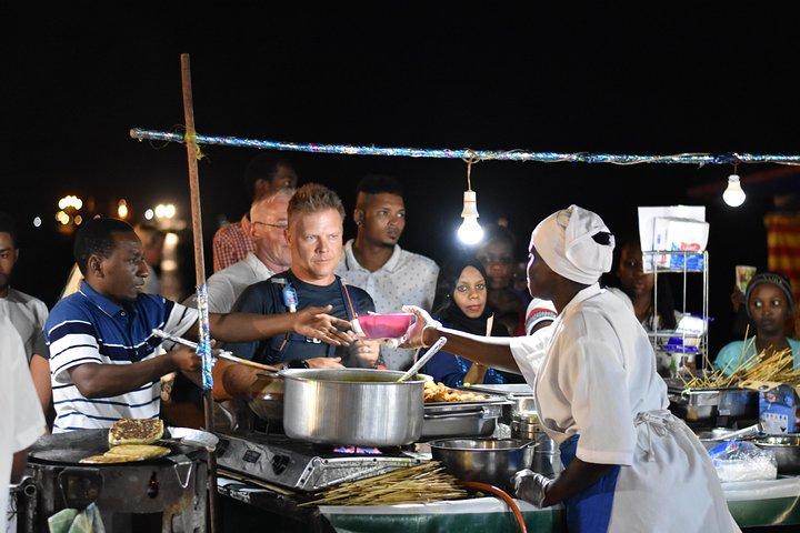 Stone Town Evening Walk Tour With Visit Food Markets
