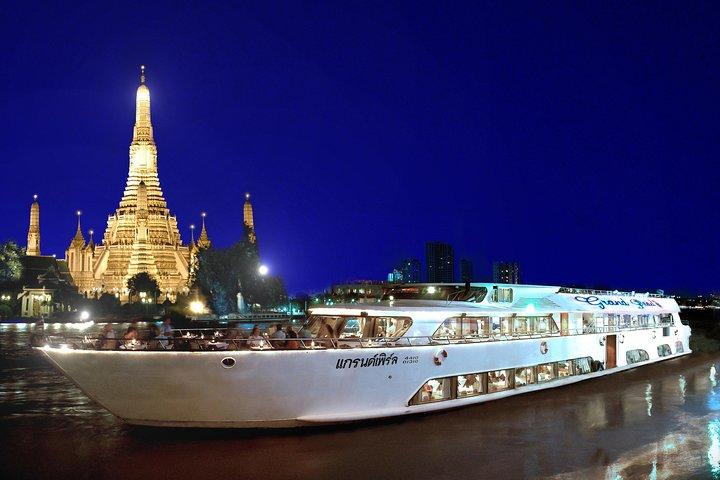 Grand Pearl Luxury Dinner Cruise in Bangkok Admission Ticket (SHA Plus)