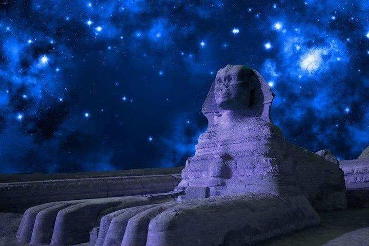 Giza Pyramids Sound and Light Show With Private Transfer