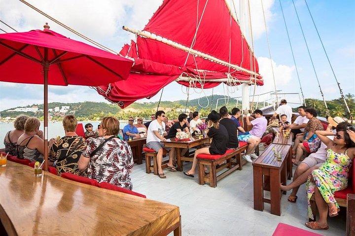 Koh Samui Red Baron Sunset Dinner Cruise with Return Transfer (SHA Plus)