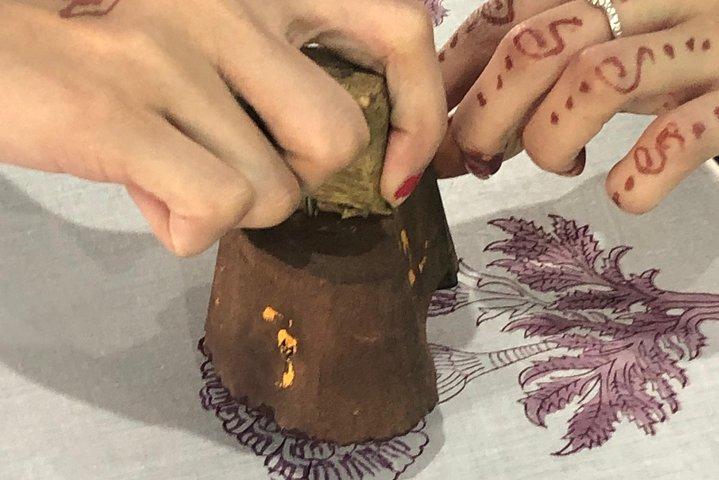Learn Hand Block Printing Techniques & Print Your Own Fabric