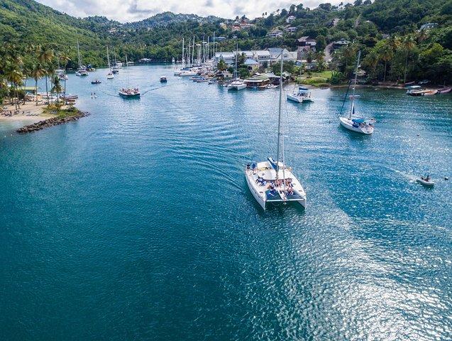St Lucia Catamaran Day Sailing and Sightseeing Tour
