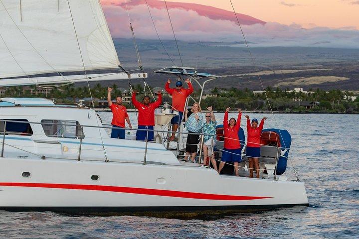 Sunset Cocktail Cruise on our Sailing Catamaran
