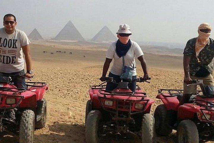 Half Day Tour: Giza Pyramids with 60 Minute Quad Bike Included