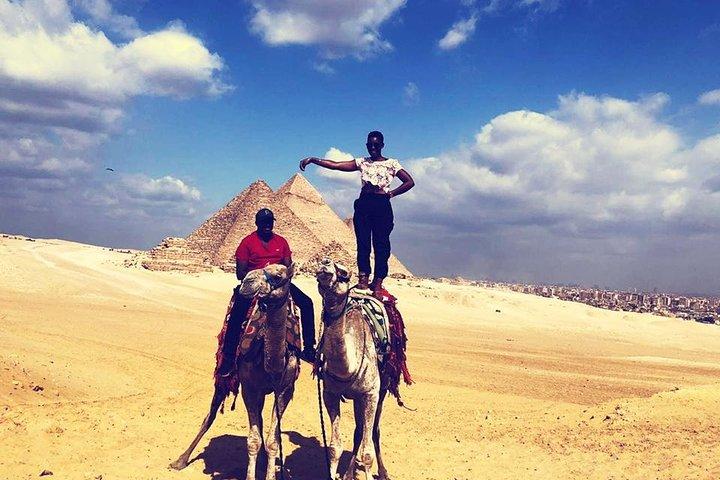 Giza Pyramids & Sphinx & Camel Tour