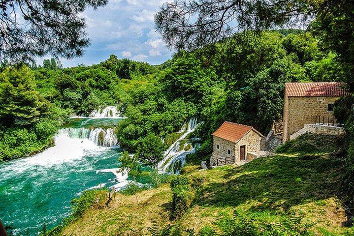 Sibenik and Krka waterfalls private tour