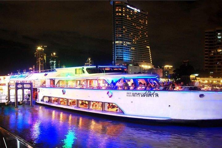 Grand Pearl Luxury Dinner Cruise in Bangkok Admission Ticket (SHA Plus)