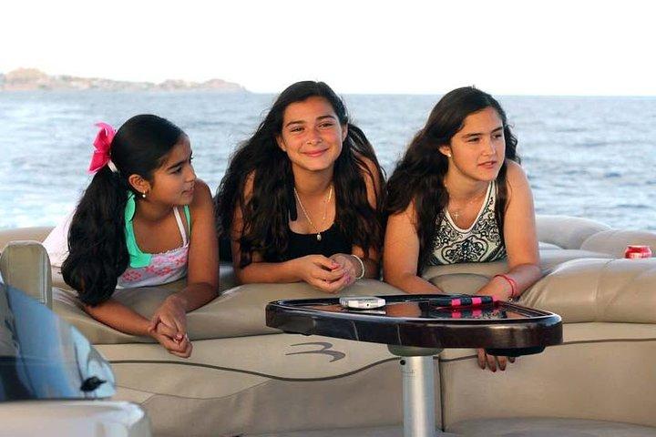 Private Luxury Pontoon Boat Rental: Snorkeling, The Arch, Sunset