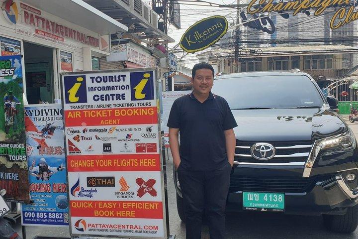 Suvarnabhumi to Pattaya 24 hour Private Airport Transfer Service