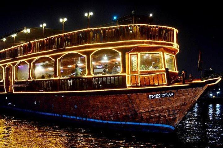 Dubai Creek Cruise Dinner with Transfer