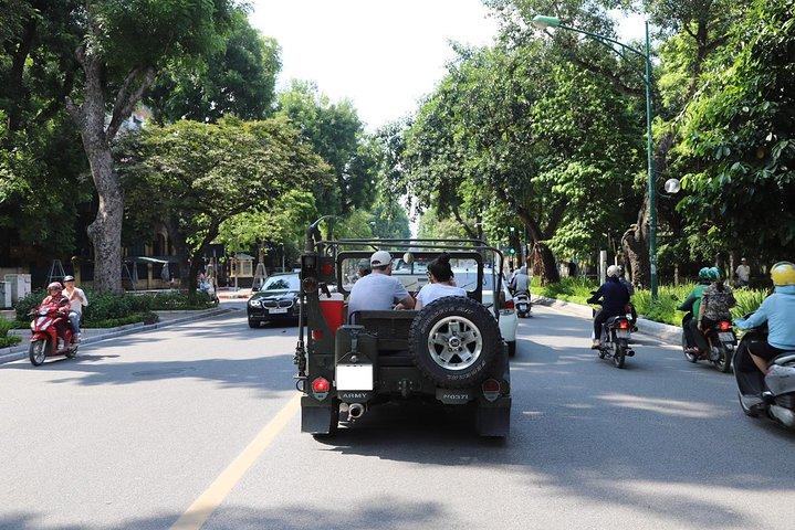 Hanoi Half-day with Food + Fun + Culture By Russian Jeep
