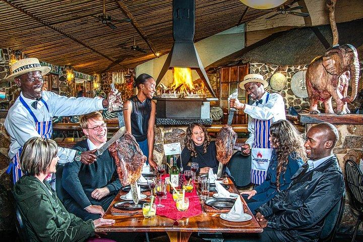 Lunch at Carnivore Restaurant in Nairobi