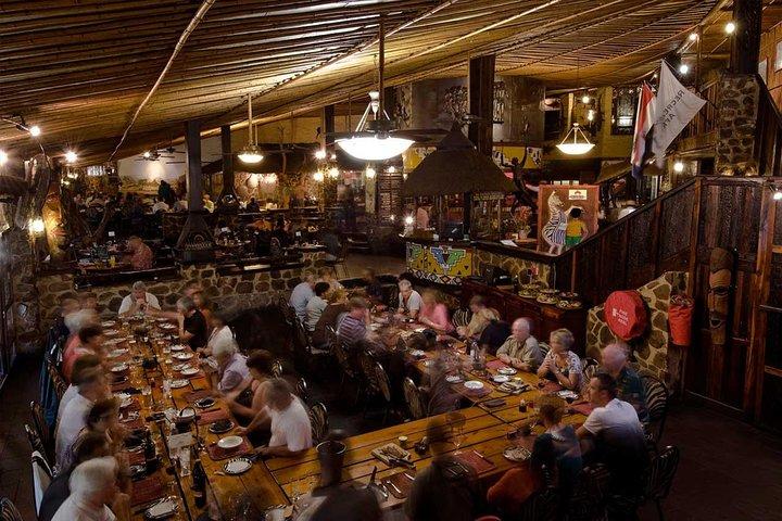 Lunch at Carnivore Restaurant in Nairobi