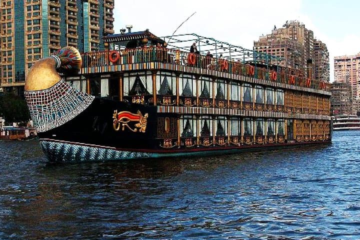 Dinner Cruise At Nile Pharaoh's with Pickup and Drop-Off