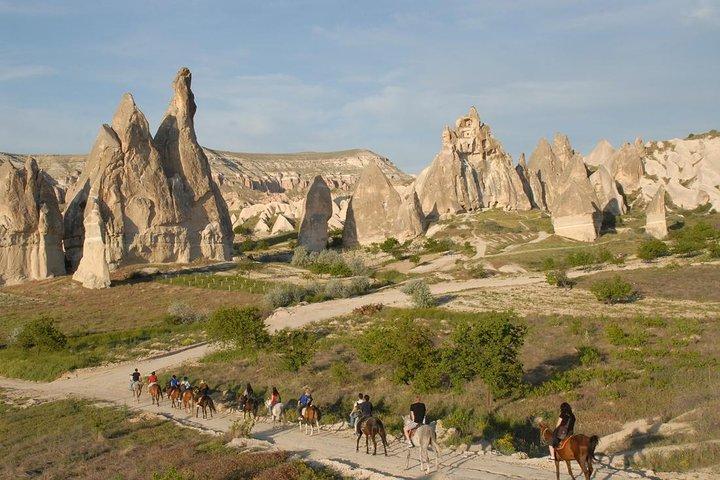 Cappadocia Sunset Horse Riding through the Valleys and Fairy Chimneys