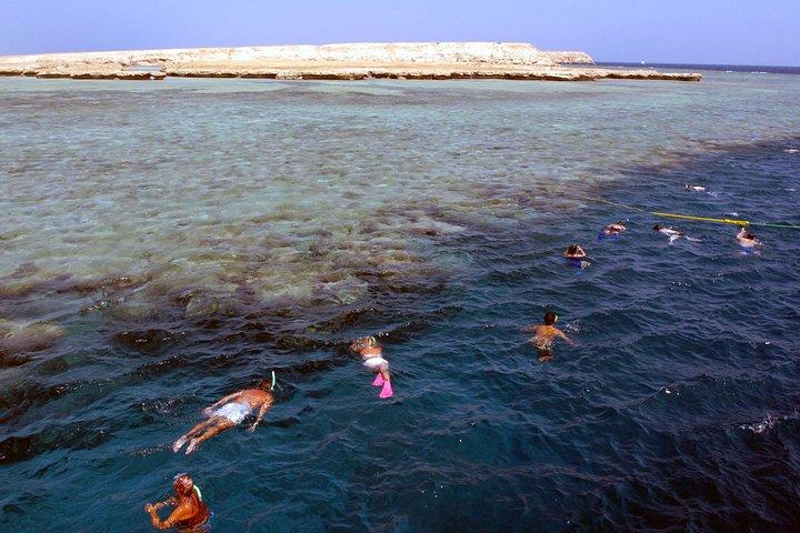 Orange Bay Giftun Island Hurghada Snorkeling Trip