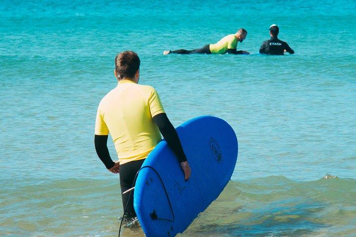 Surf Lesson with transfer