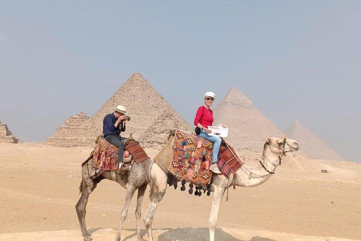 Giza Pyramids & Sphinx & Camel Tour
