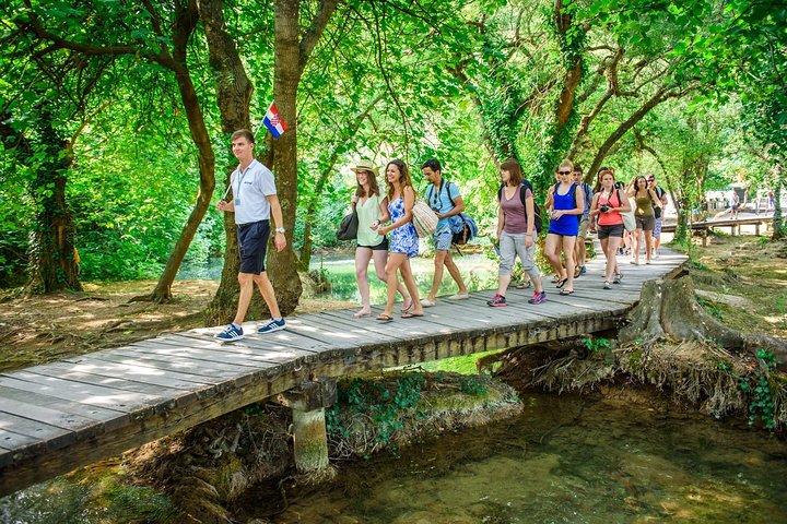 Krka Waterfalls and wine tasting Tour from Split or Trogir